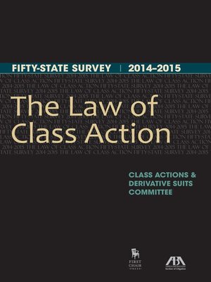 cover image of Law of Class Action